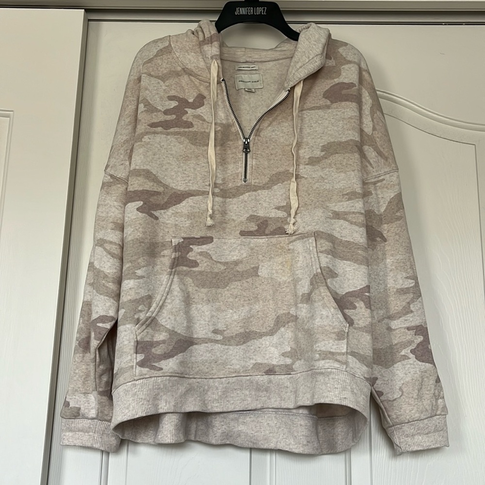 American Eagle Quarter Zip Hoodie